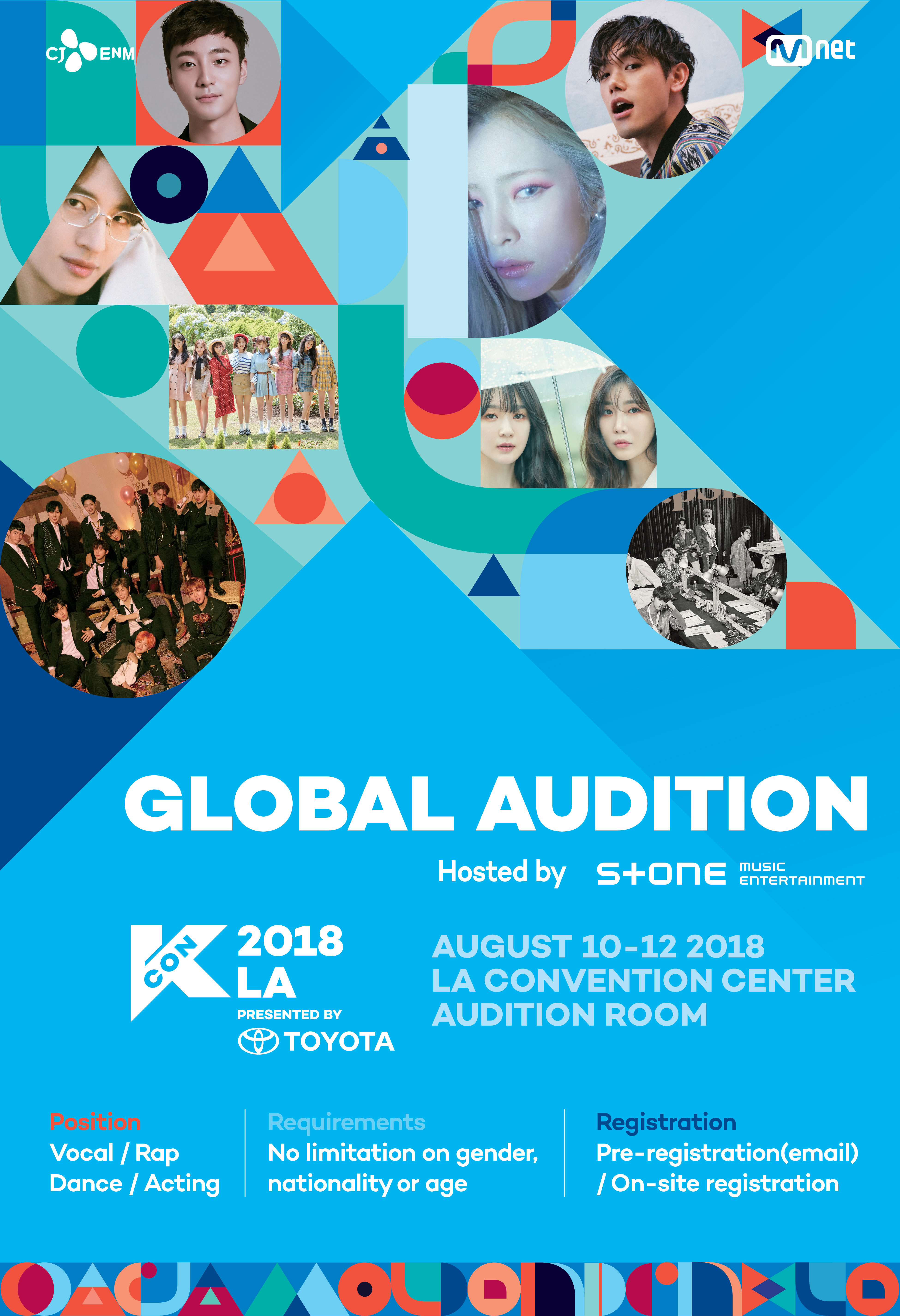 KCON 2018 LA Global Audition - KCON USA OFFICIAL SITE